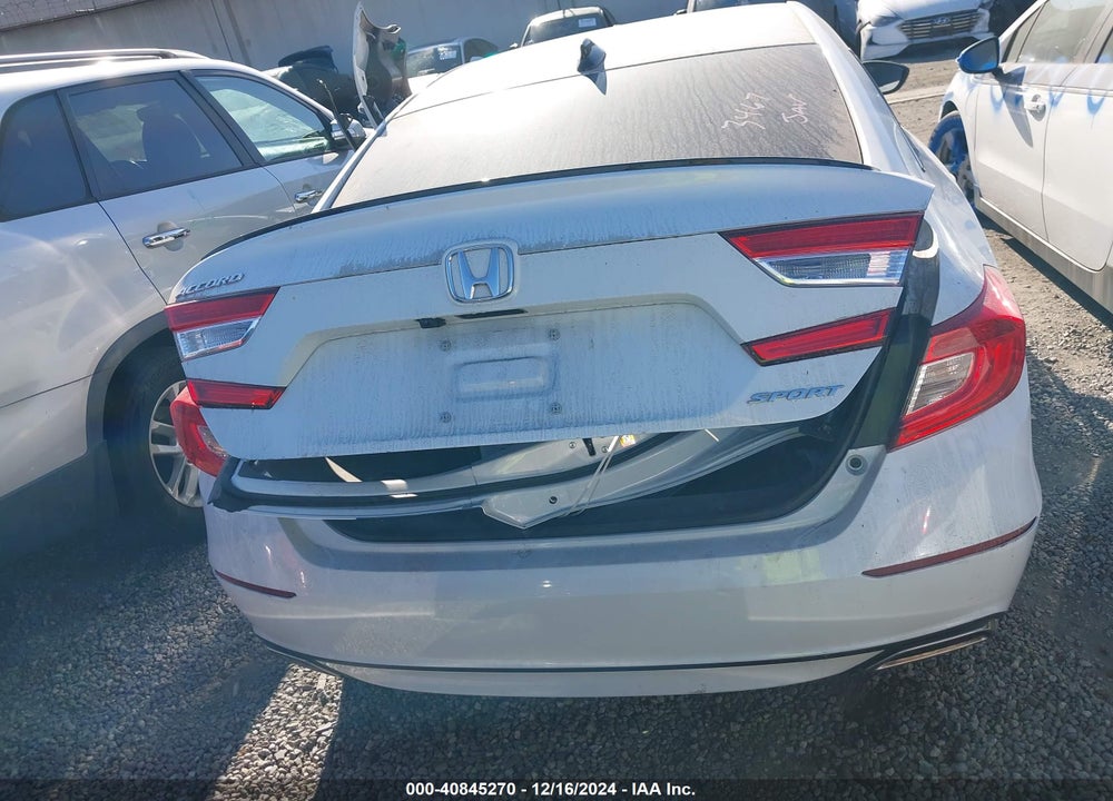 2021 HONDA ACCORD SPORT VIN: 1HGCV1F35MA095887