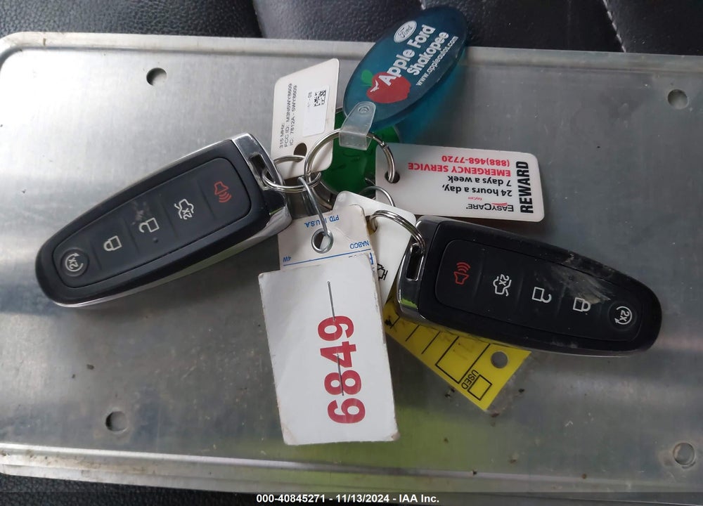 2013 FORD ESCAPE SEL VIN: 1FMCU9HX0DUB39949