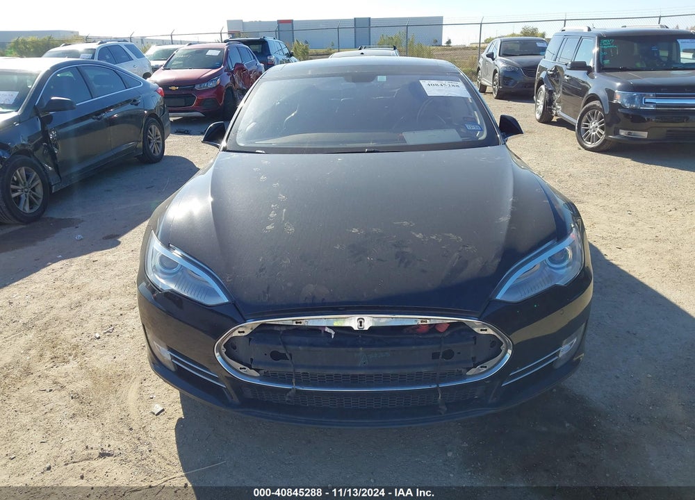 2014 TESLA MODEL S P85 VIN: 5YJSA1H19EFP42284