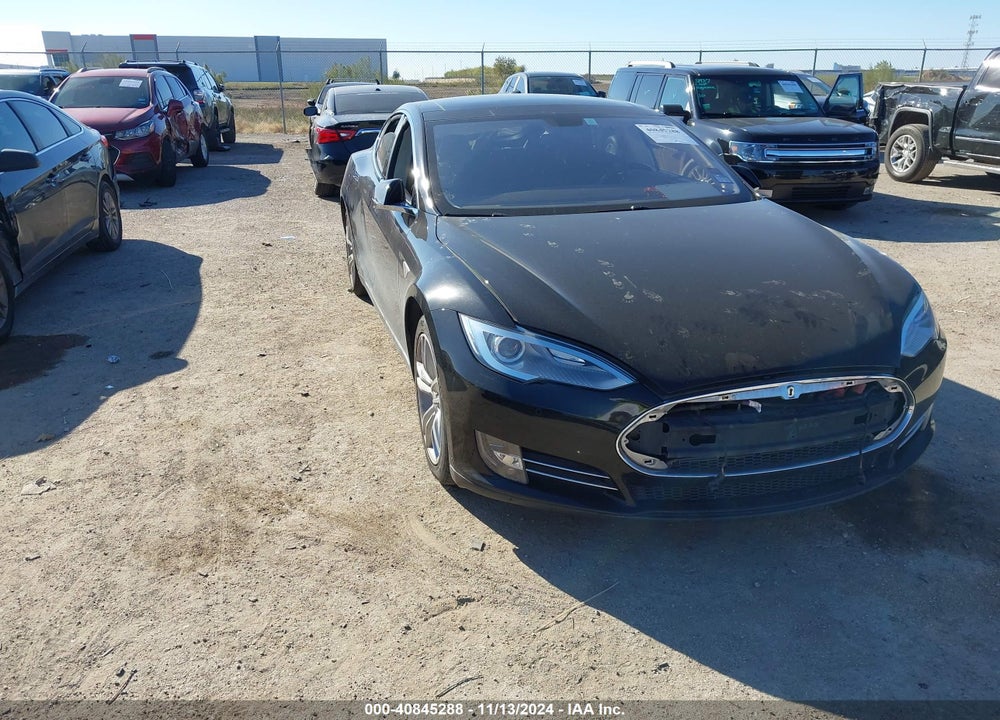 2014 TESLA MODEL S P85 VIN: 5YJSA1H19EFP42284
