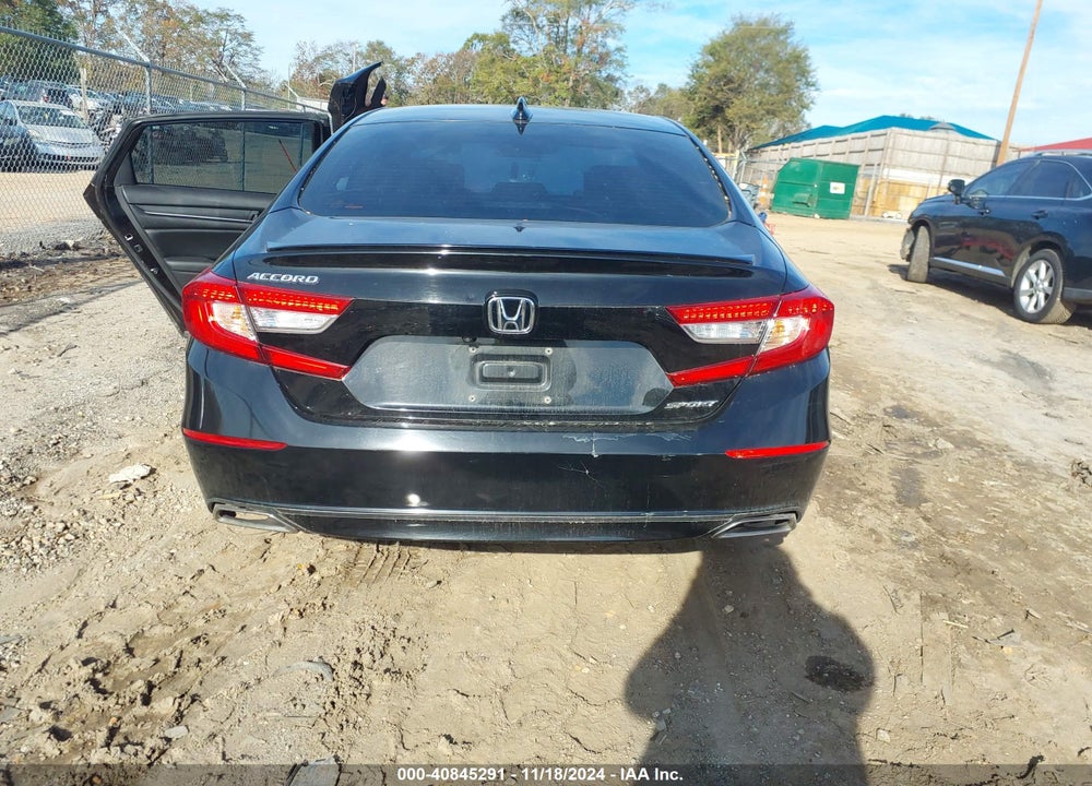 2019 HONDA ACCORD SPORT VIN: 1HGCV1F36KA126237