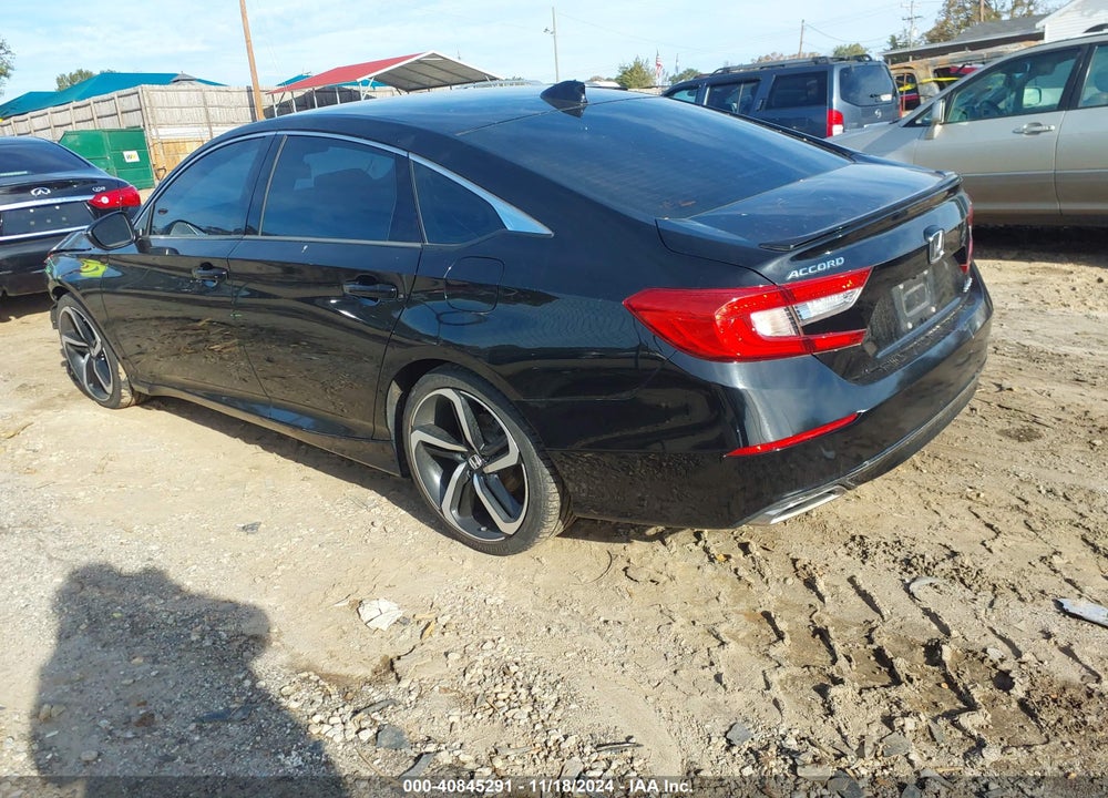 2019 HONDA ACCORD SPORT VIN: 1HGCV1F36KA126237