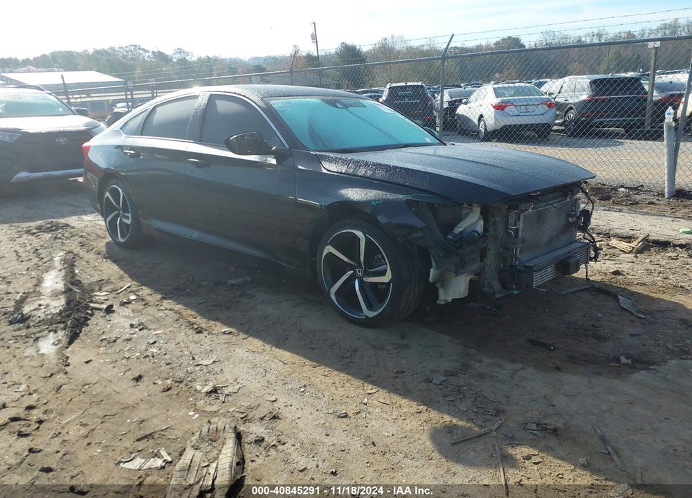 2019 HONDA ACCORD SPORT VIN: 1HGCV1F36KA126237