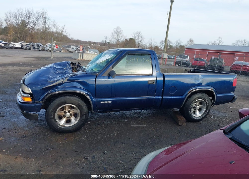 2000 CHEVROLET S-10 LS VIN: 1GCCS1441YK185069