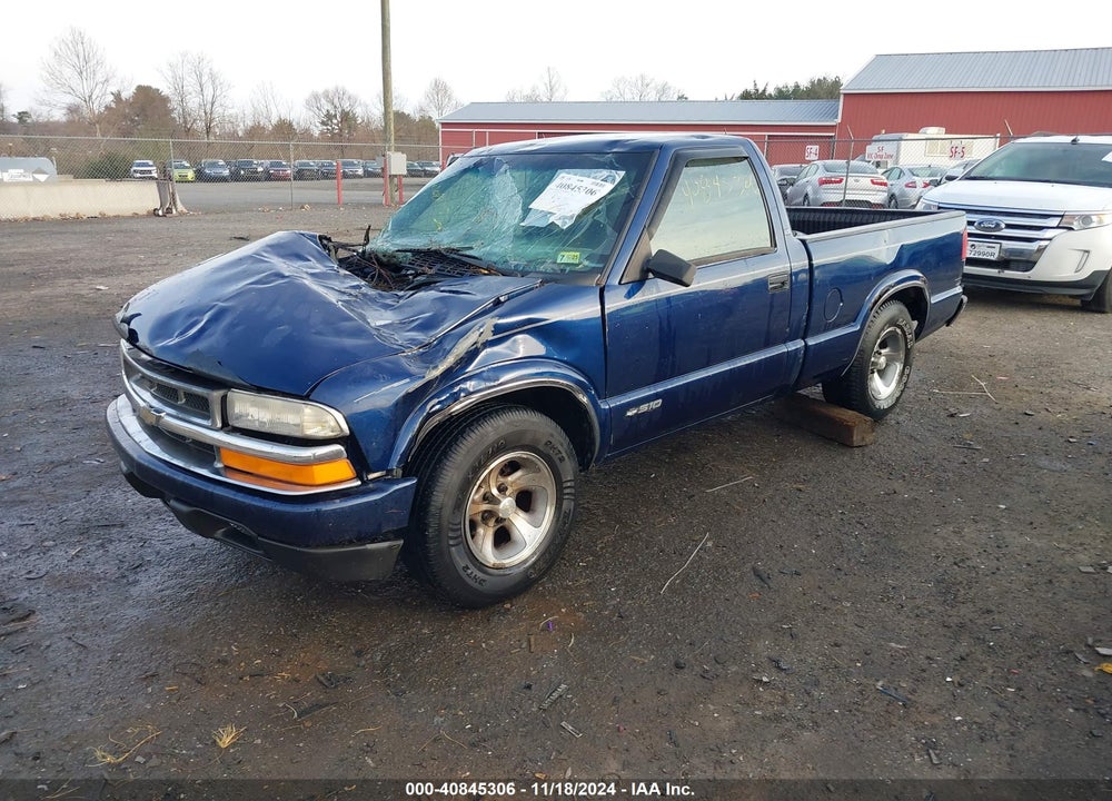 2000 CHEVROLET S-10 LS VIN: 1GCCS1441YK185069