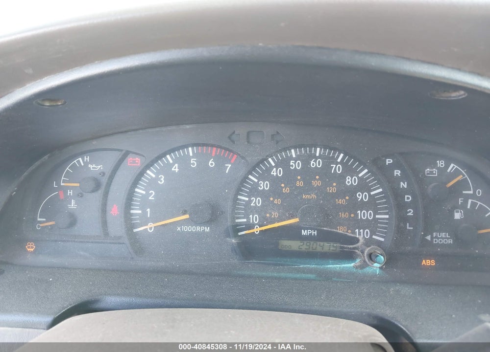 2003 TOYOTA TUNDRA SR5 V8 VIN: 5TBBT44163S399632
