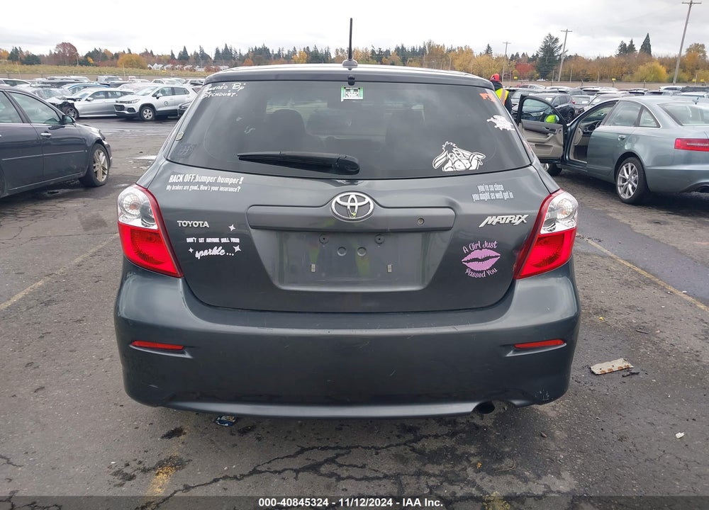 2009 TOYOTA MATRIX VIN: 2T1KU40E19C110493