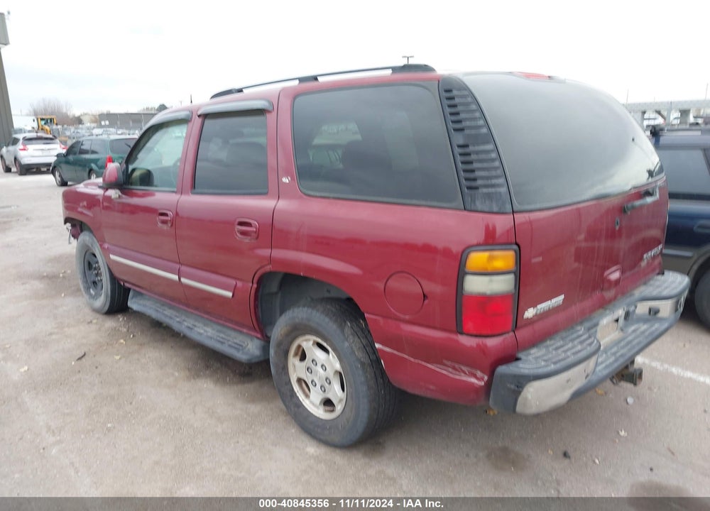 2004 CHEVROLET TAHOE LT VIN: 1GNEK13Z64J245635