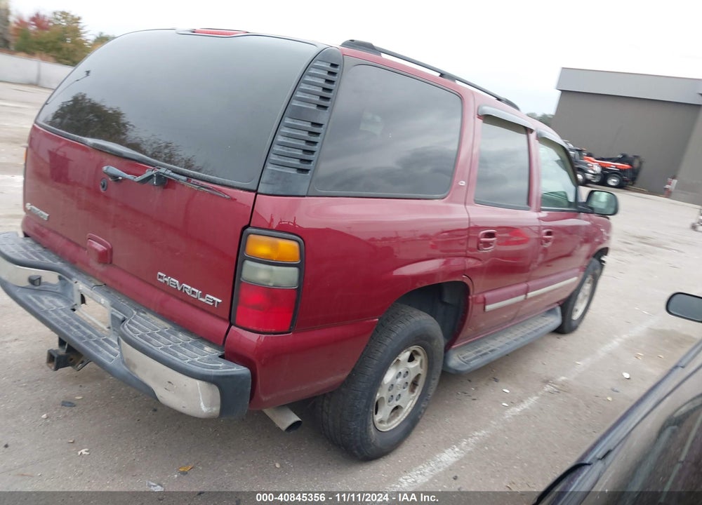 2004 CHEVROLET TAHOE LT VIN: 1GNEK13Z64J245635