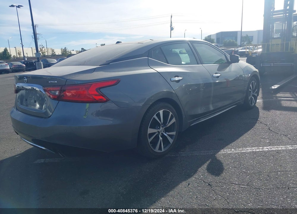 2016 NISSAN MAXIMA 3.5 PLATINUM VIN: 1N4AA6AP0GC905112