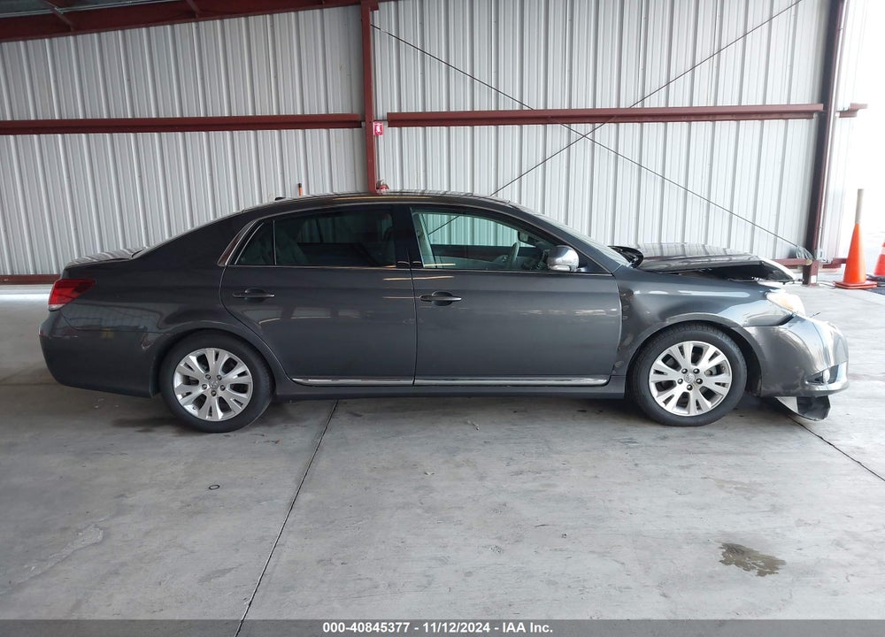 2011 TOYOTA AVALON VIN: 4T1BK3DB6BU387841