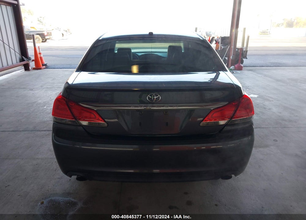 2011 TOYOTA AVALON VIN: 4T1BK3DB6BU387841
