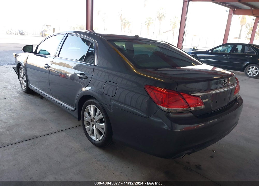 2011 TOYOTA AVALON VIN: 4T1BK3DB6BU387841