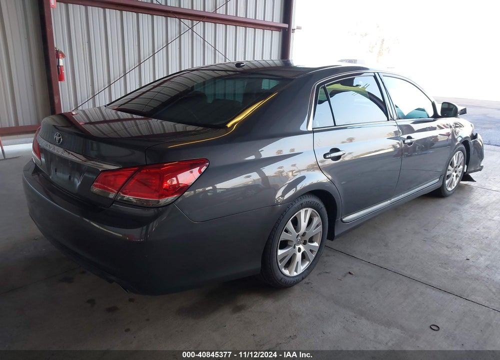 2011 TOYOTA AVALON VIN: 4T1BK3DB6BU387841
