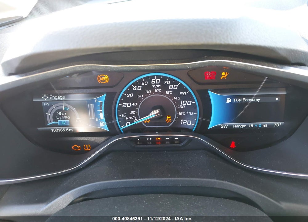 2017 FORD C-MAX ENERGI VIN: 1FADP5EU2HL107976