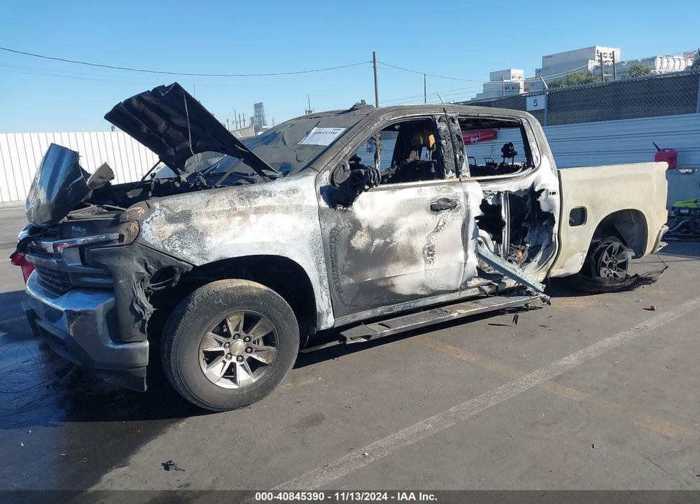 2021 CHEVROLET SILVERADO 1500 2WD SHORT BED LT VIN: 1GCPWCEDXMZ403883