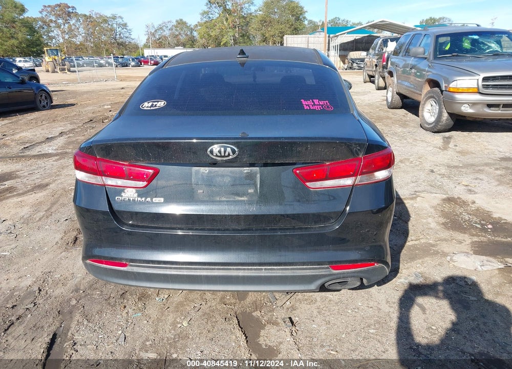 2016 KIA OPTIMA LX VIN: KNAGT4L38G5105592