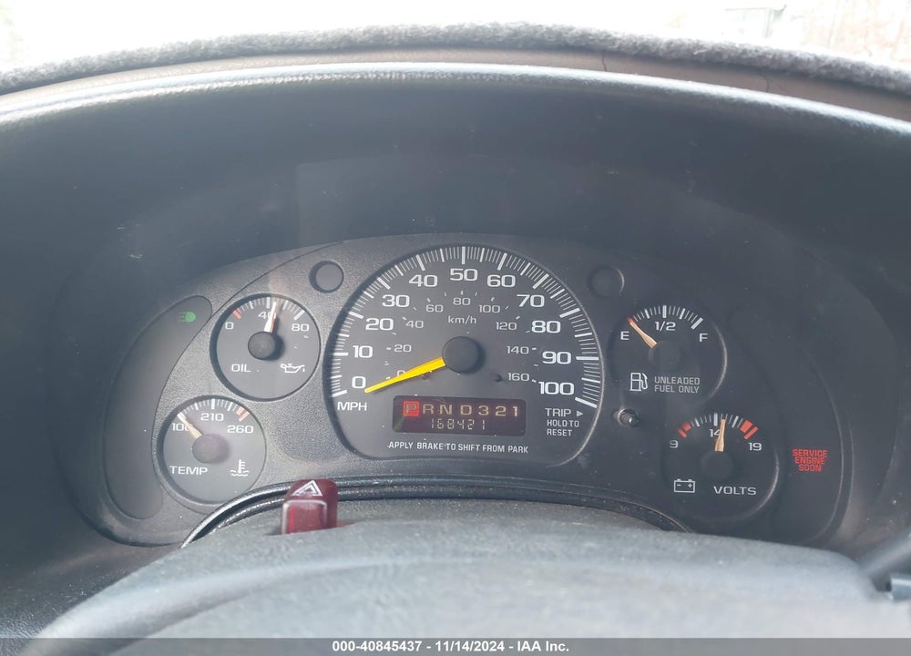 1999 CHEVROLET ASTRO VIN: 1GNEL19W2XB108734