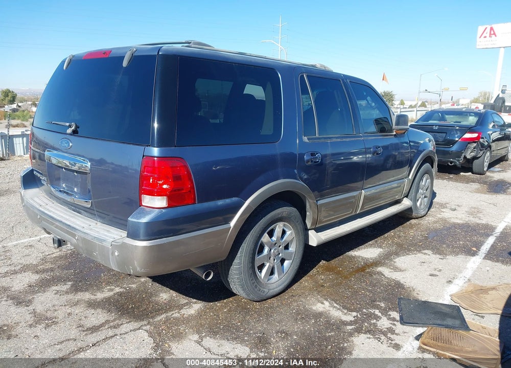2004 FORD EXPEDITION EDDIE BAUER VIN: 1FMFU18L04LB35627