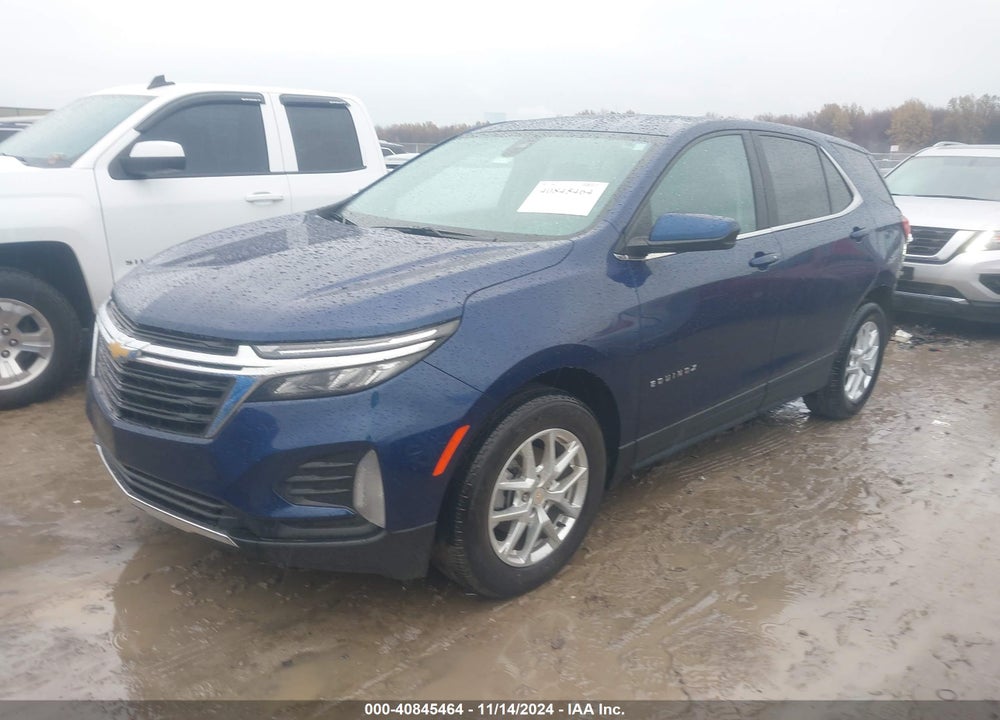 2022 CHEVROLET EQUINOX FWD LT VIN: 3GNAXKEV8NL213473