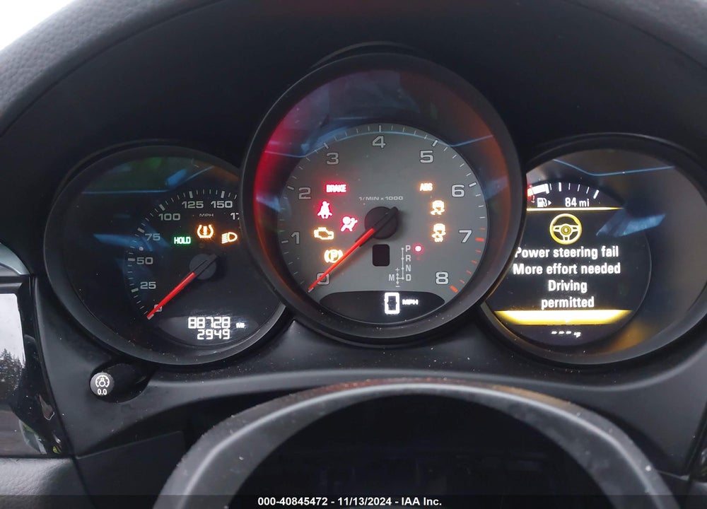 2017 PORSCHE MACAN S VIN: WP1AB2A57HLB20116