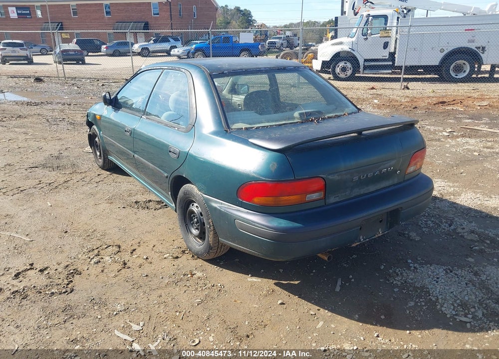 1994 SUBARU IMPREZA L PLUS VIN: JF1GC2356RK540775