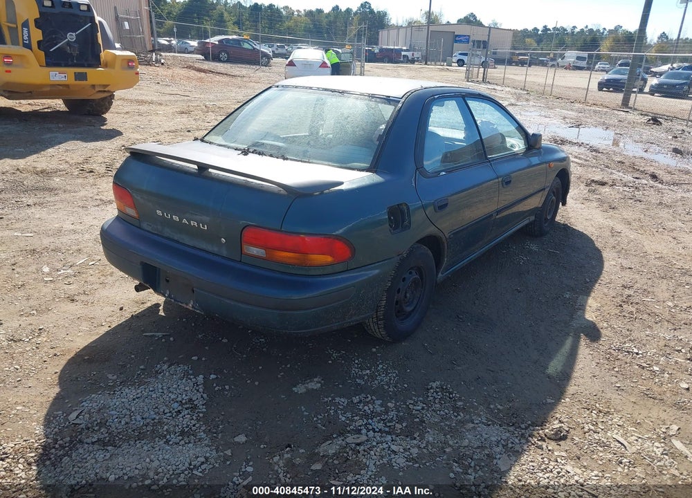 1994 SUBARU IMPREZA L PLUS VIN: JF1GC2356RK540775