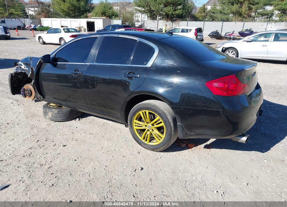 2013 INFINITI G37X VIN: JN1CV6AR7DM758286