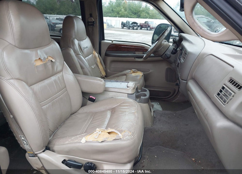 2000 FORD EXCURSION LIMITED VIN: 1FMSU43F7YEB39735