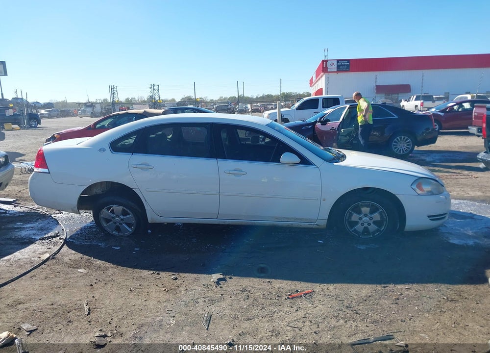 2008 CHEVROLET IMPALA LT VIN: 2G1WT58N389134705