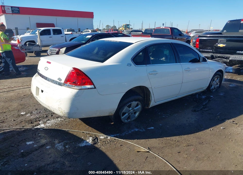 2008 CHEVROLET IMPALA LT VIN: 2G1WT58N389134705