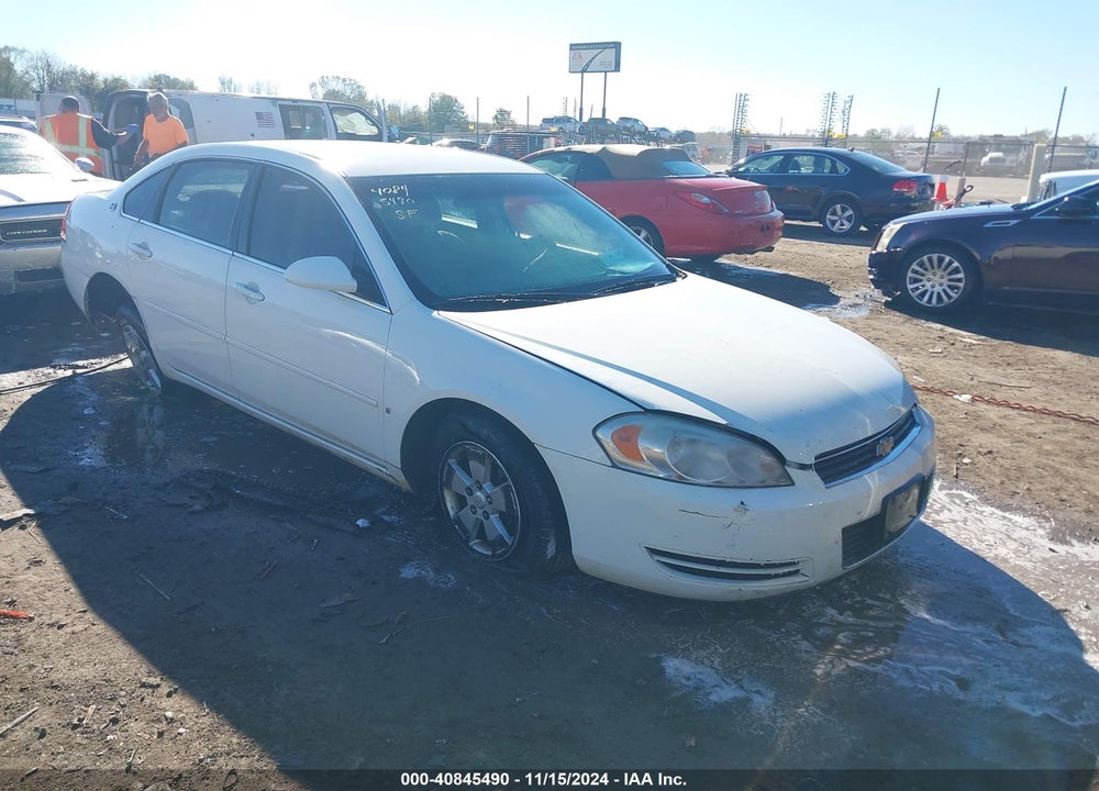 2008 CHEVROLET IMPALA LT VIN: 2G1WT58N389134705