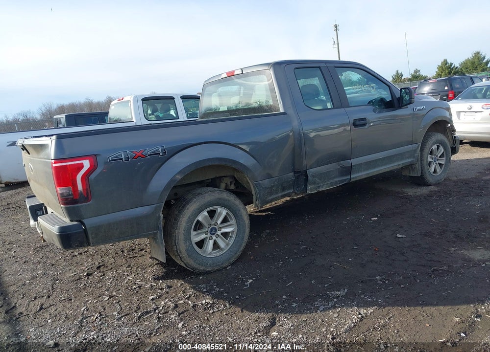 2017 FORD F-150 XL VIN: 1FTFX1EF4HFA60932
