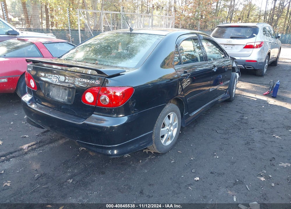 2008 TOYOTA COROLLA S VIN: 2T1BR30E98C916169