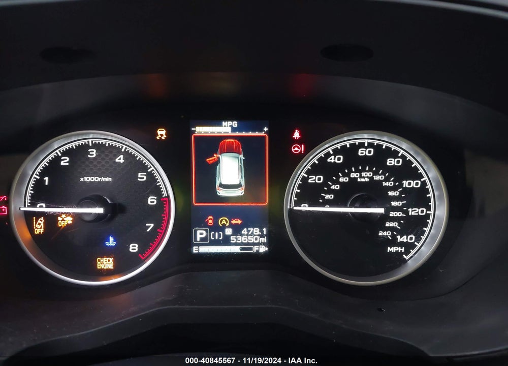 2021 SUBARU FORESTER VIN: JF2SKAJC6MH522822