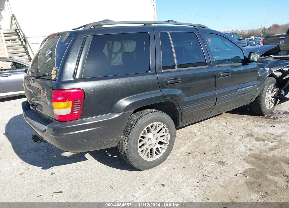 2004 JEEP GRAND CHEROKEE LIMITED VIN: 1J8GW58J64C288952