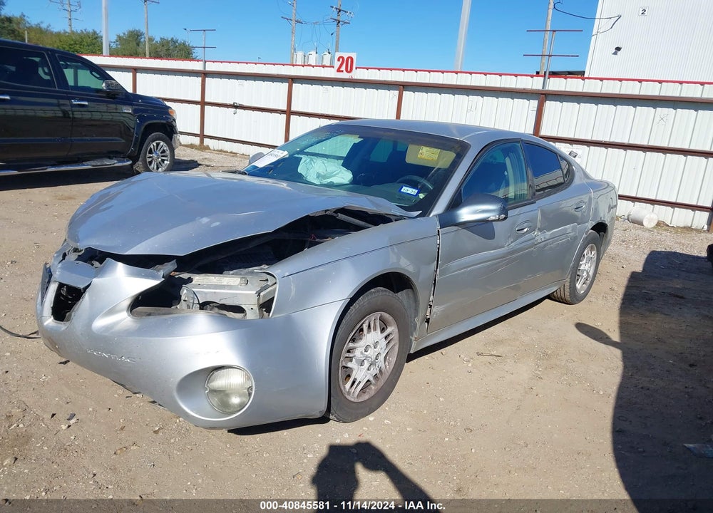 2004 PONTIAC GRAND PRIX GT1 VIN: 2G2WP522841260534