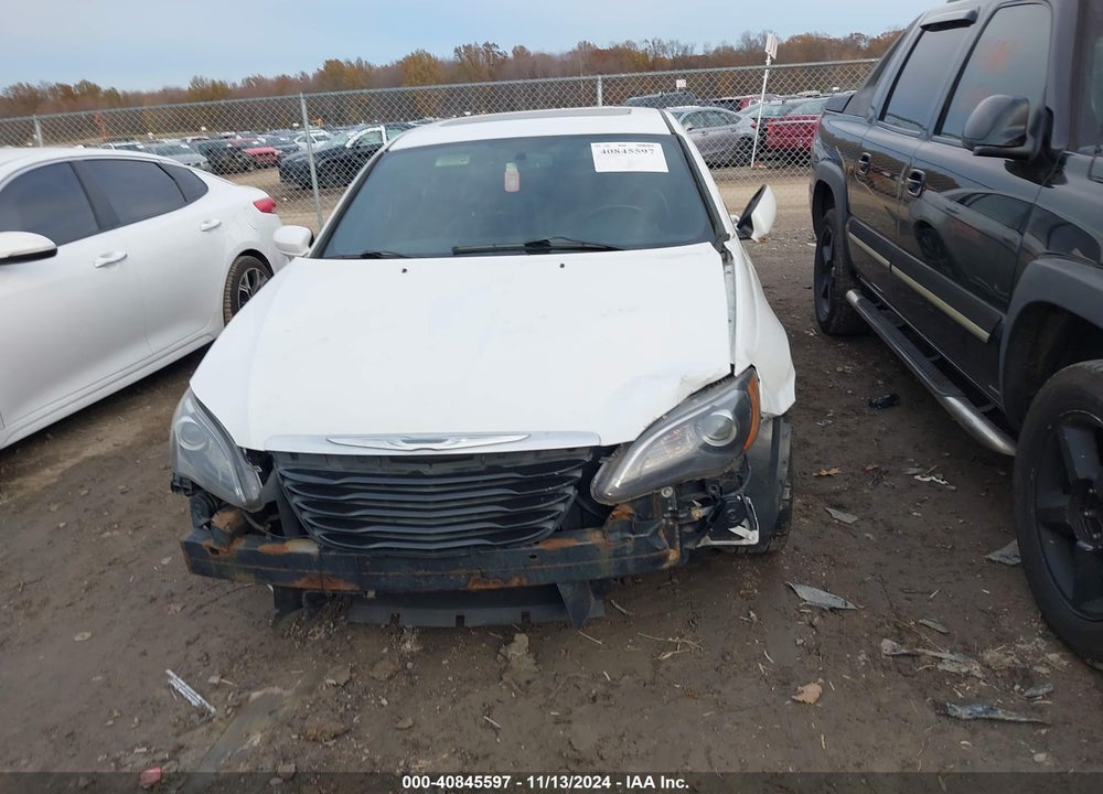 2012 CHRYSLER 200 S VIN: 1C3CCBHG1CN234807