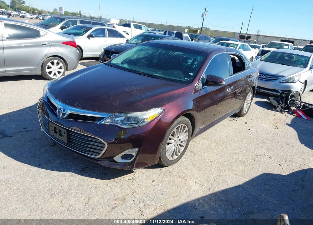 2013 TOYOTA AVALON HYBRID XLE PREMIUM VIN: 4T1BD1EB8DU005437