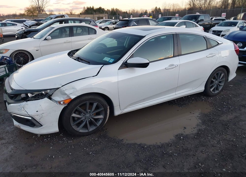 2019 HONDA CIVIC EX VIN: 19XFC1F39KE203519