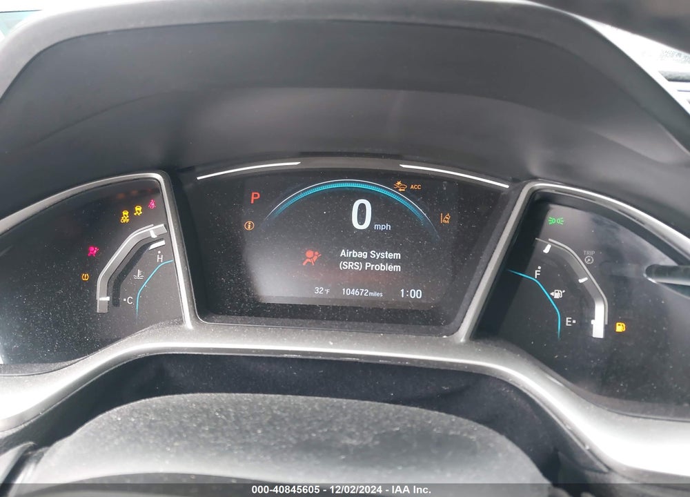 2019 HONDA CIVIC EX VIN: 19XFC1F39KE203519
