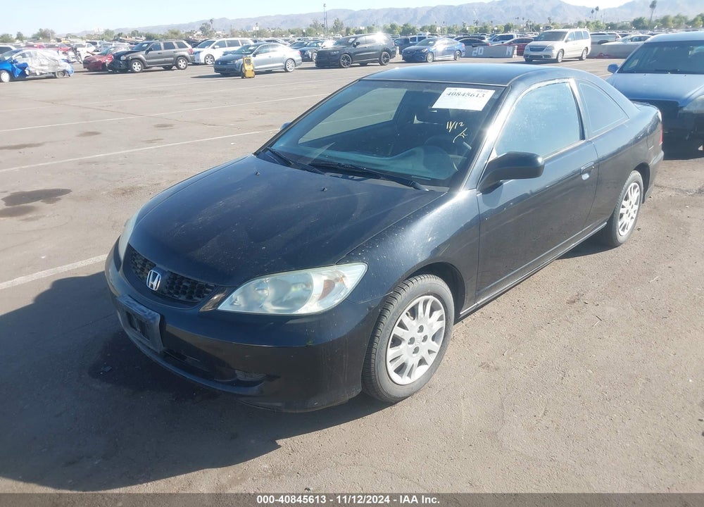 2005 HONDA CIVIC LX VIN: 1HGEM22505L068370