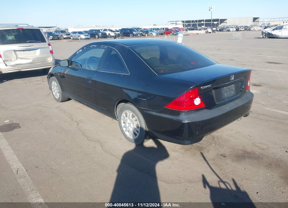 2005 HONDA CIVIC LX VIN: 1HGEM22505L068370