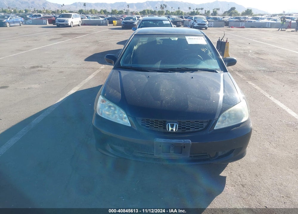 2005 HONDA CIVIC LX VIN: 1HGEM22505L068370