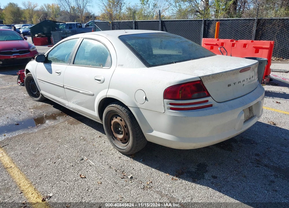 2001 DODGE STRATUS SE VIN: 1B3EJ46XX1N511798