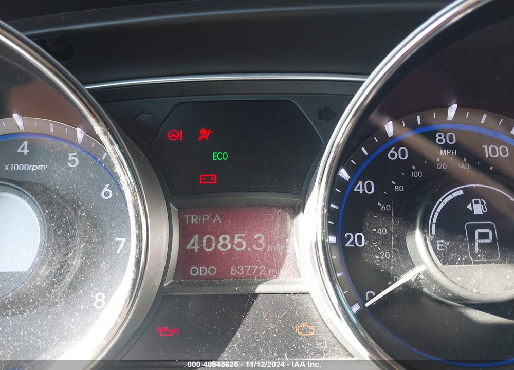 2014 HYUNDAI SONATA GLS VIN: 5NPEB4AC0EH910208