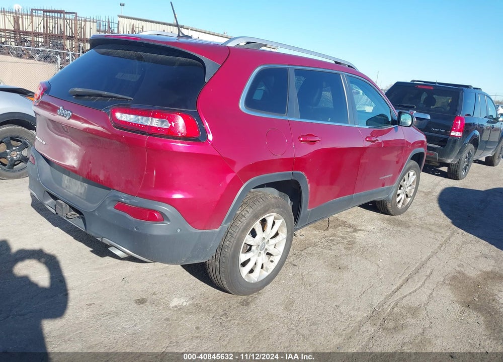 2014 JEEP CHEROKEE LIMITED VIN: 1C4PJMDS9EW181991