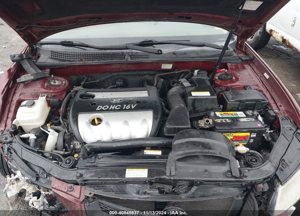 2007 HYUNDAI SONATA GLS VIN: 5NPET46C77H221209