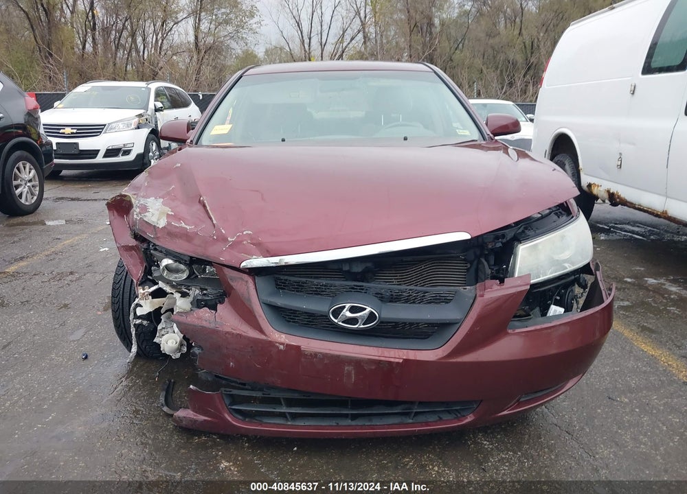 2007 HYUNDAI SONATA GLS VIN: 5NPET46C77H221209