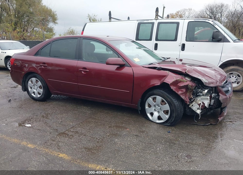 2007 HYUNDAI SONATA GLS VIN: 5NPET46C77H221209